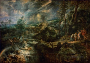 嵐の風景 バロック ピーター・パウル・ルーベンス Oil Paintings